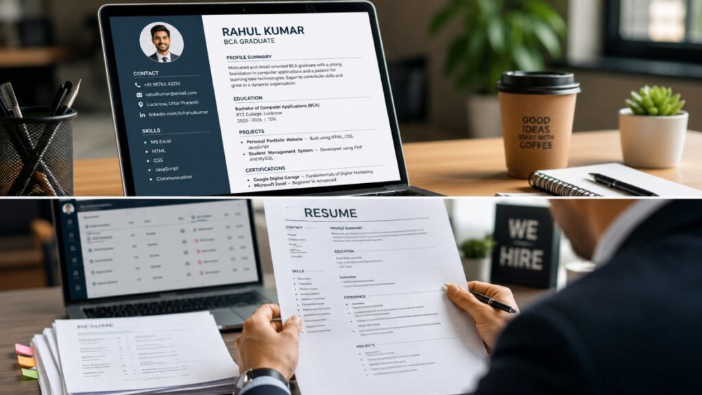 Resume Tips for Freshers Step - by - Step Guide 2026