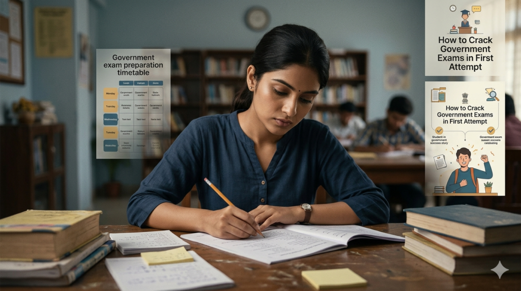 How to Crack Government Exams in First Attempt Easily
