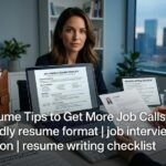 Best Resume Tips to Get More Job Calls in 2026