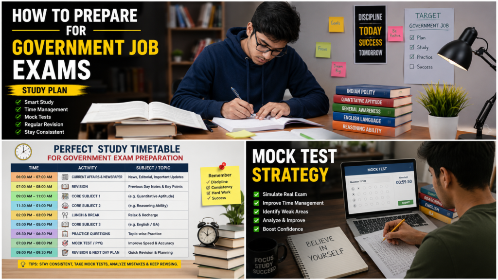 How to Prepare for Government Job Exams: Complete Study Guide