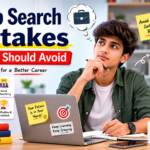 Job Search Mistakes Students Should Avoid Before Applying