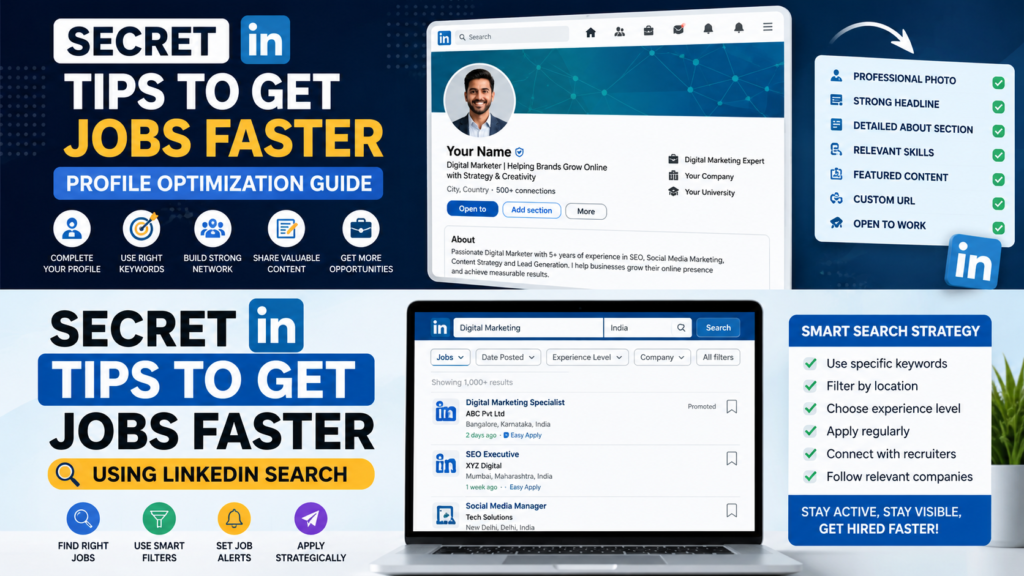 Secret LinkedIn Tips to Get Jobs Faster in 2026