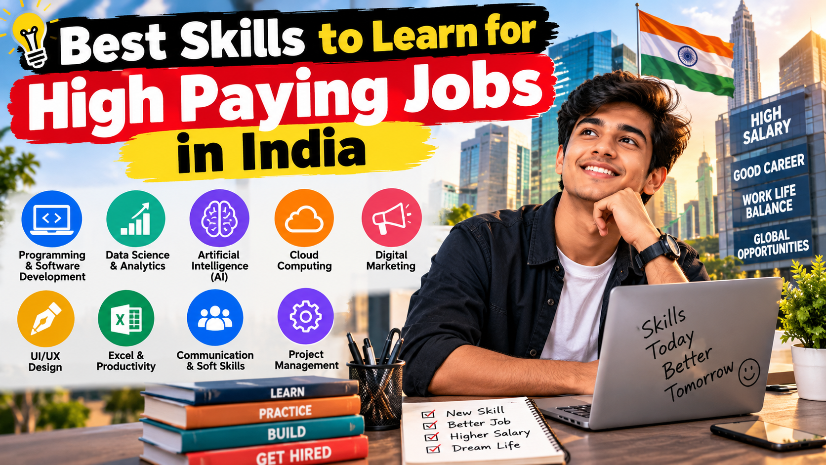 Best Skills to Learn for High Paying Jobs in India