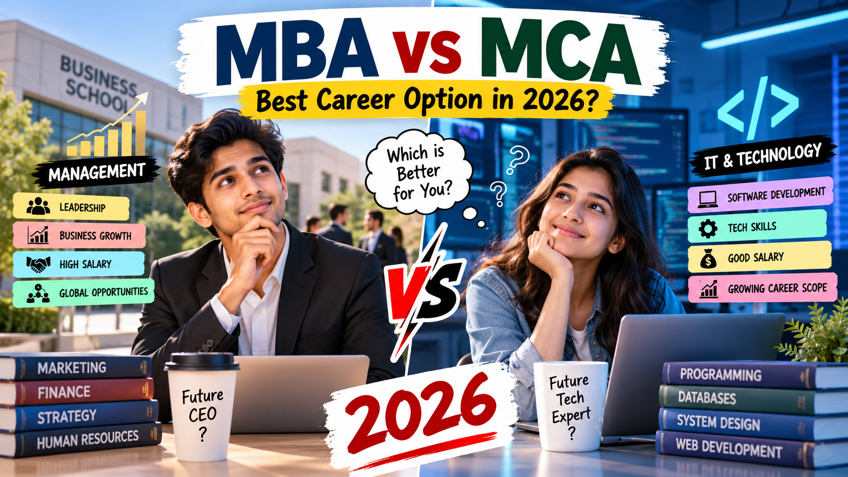 MBA vs MCA: Best Career Option in 2026 for Students