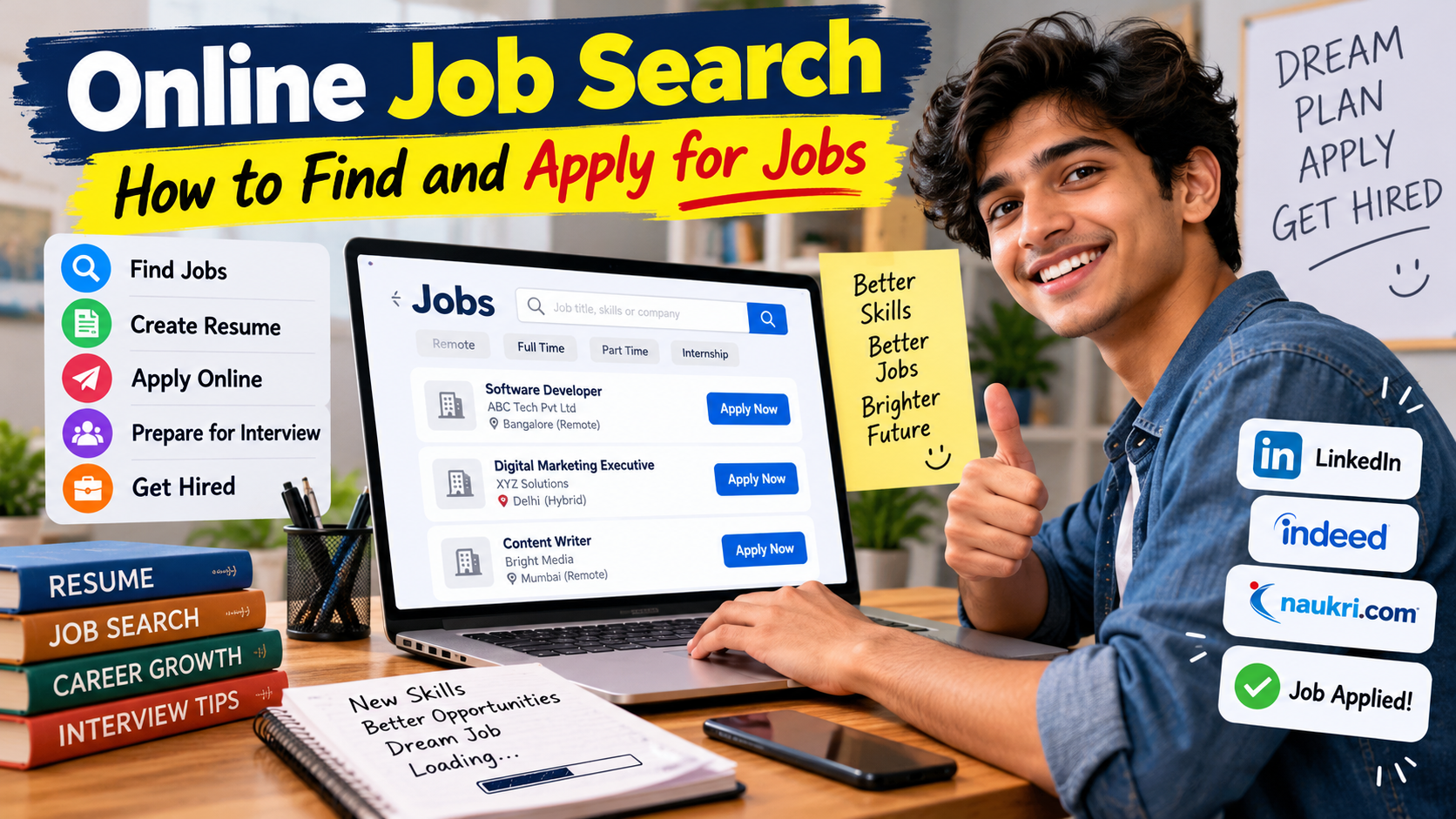 Online Job Search: How to Find and Apply for Jobs